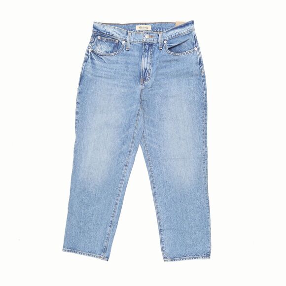 Madewell The Petite Perfect Vintage High Rise Jean Light Blue Size 29P 3265 - Picture 2 of 6
